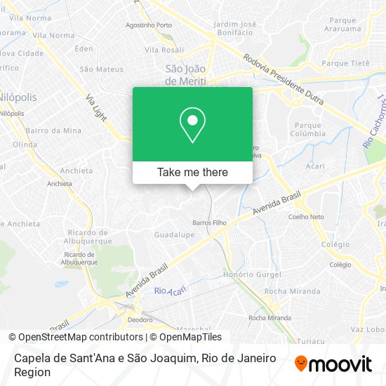 Capela de Sant'Ana e São Joaquim map