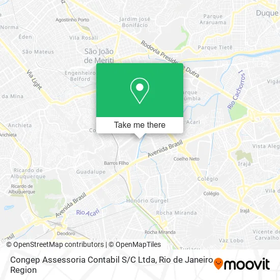 Congep Assessoria Contabil S / C Ltda map