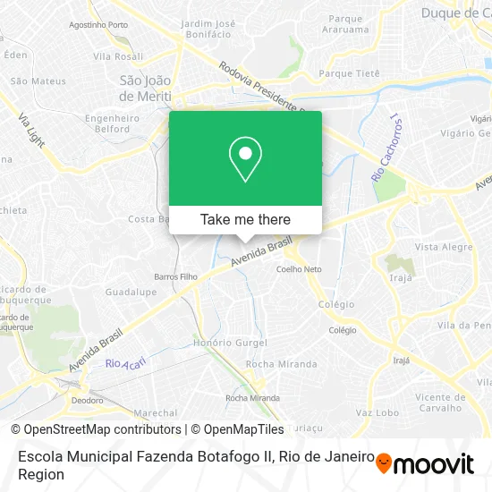 Escola Municipal Fazenda Botafogo II map