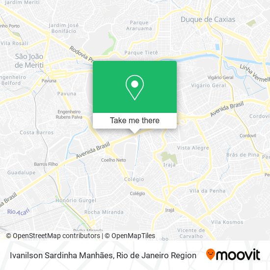 Ivanilson Sardinha Manhães map