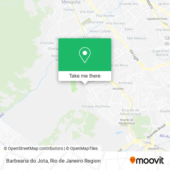 Barbearia do Jota map