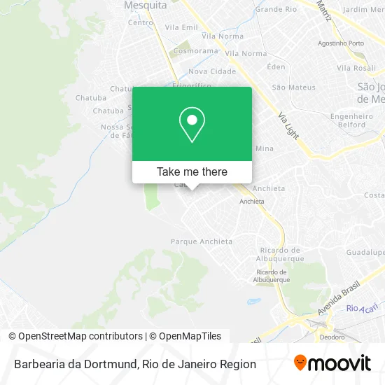 Barbearia da Dortmund map