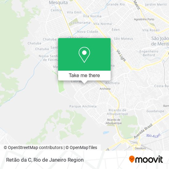 Retão da C map
