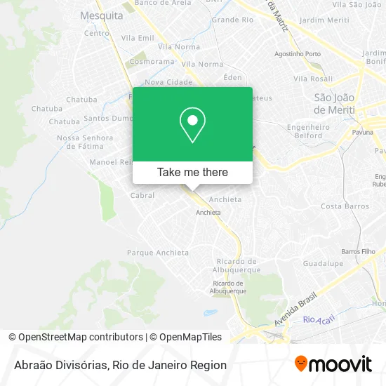 Abraão Divisórias map
