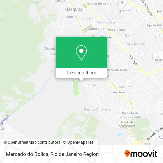 Mercado do Bolica map