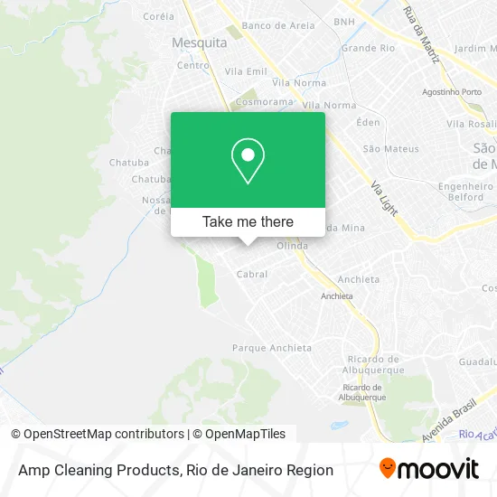 Amp Cleaning Products map