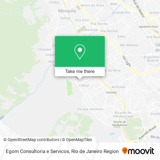 Egom Consultoria e Servicos map