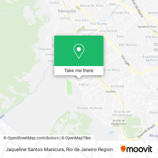 Mapa Jaqueline Santos Manicure