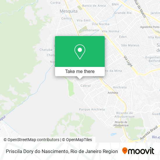 Priscila Dory do Nascimento map