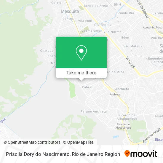 Priscila Dory do Nascimento map