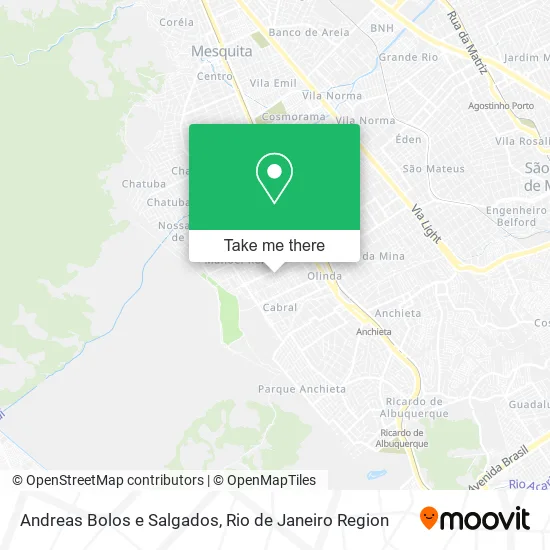 Andreas Bolos e Salgados map