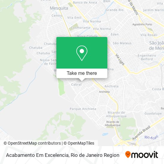 Mapa Acabamento Em Excelencia