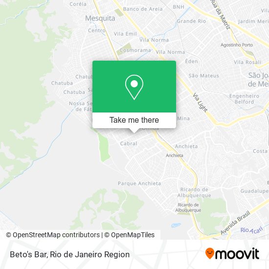 Mapa Beto's Bar