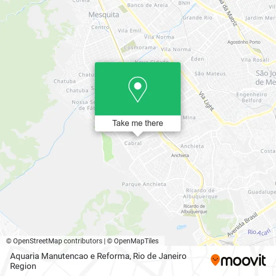 Aquaria Manutencao e Reforma map