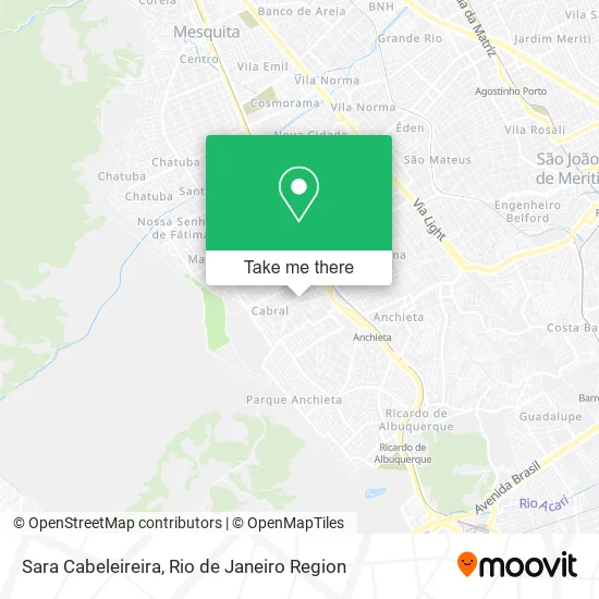 Sara Cabeleireira map