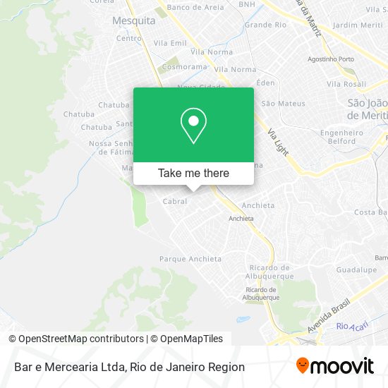 Mapa Bar e Mercearia Ltda