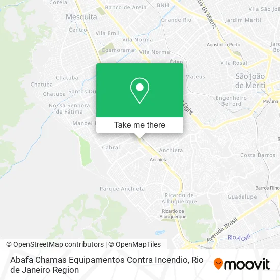 Abafa Chamas Equipamentos Contra Incendio map