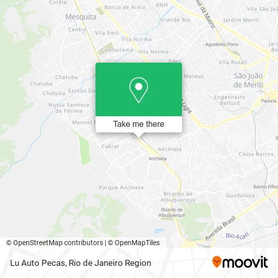 Lu Auto Pecas map