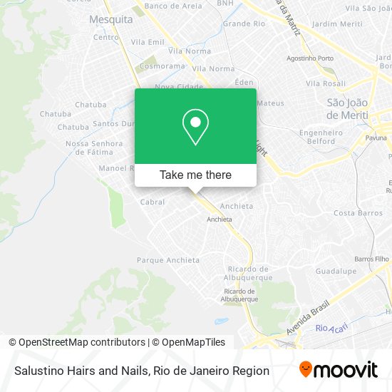 Salustino Hairs and Nails map