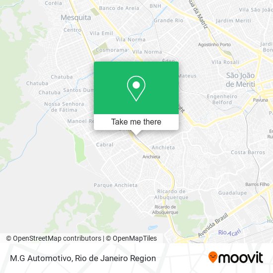 M.G Automotivo map