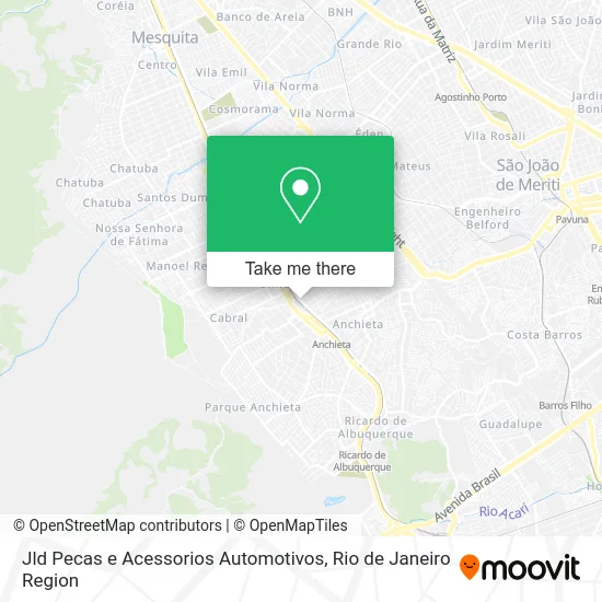 Jld Pecas e Acessorios Automotivos map