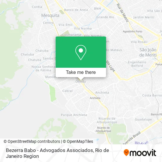 Bezerra Babo - Advogados Associados map