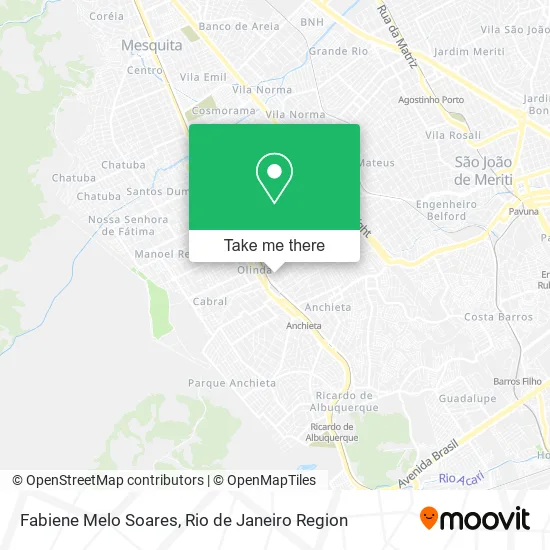 Fabiene Melo Soares map