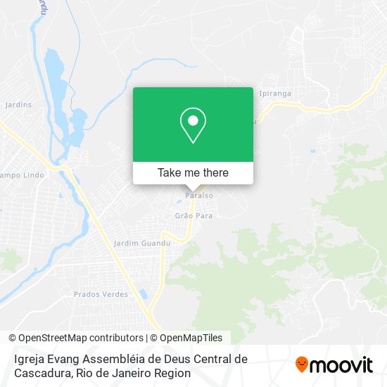 Igreja Evang Assembléia de Deus Central de Cascadura map
