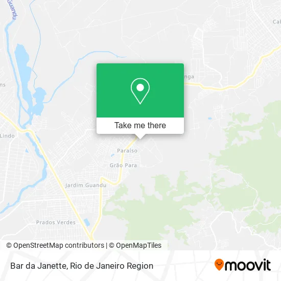 Bar da Janette map
