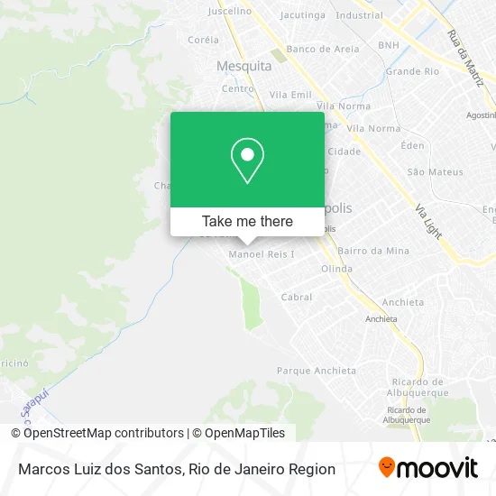 Marcos Luiz dos Santos map