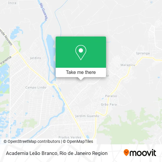 Academia Leão Branco map