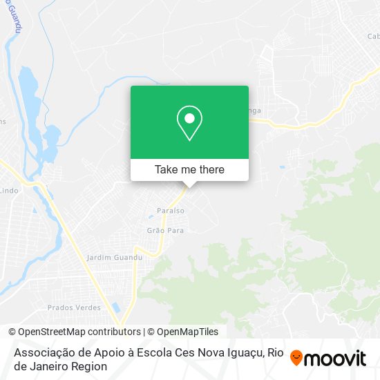Associação de Apoio à Escola Ces Nova Iguaçu map