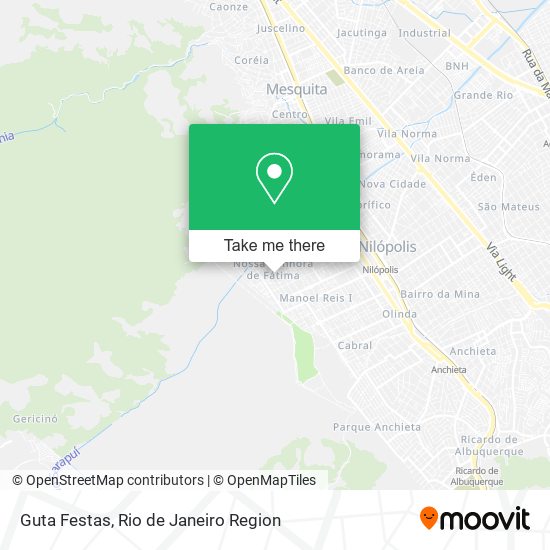 Guta Festas map