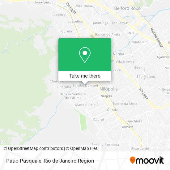 Pátio Pasquale map