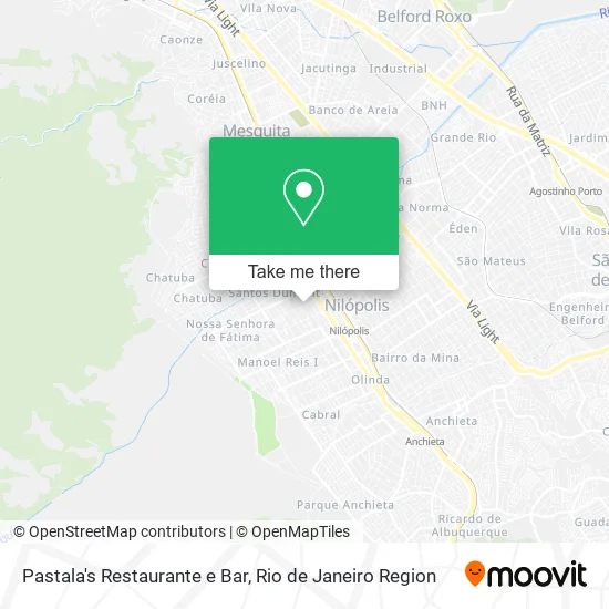Pastala's Restaurante e Bar map