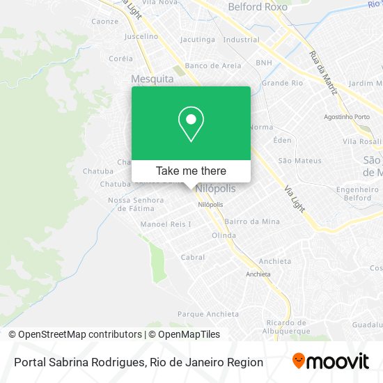 Mapa Portal Sabrina Rodrigues