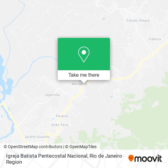 Igreja Batista Pentecostal Nacional map