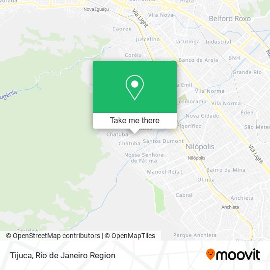 Tijuca map