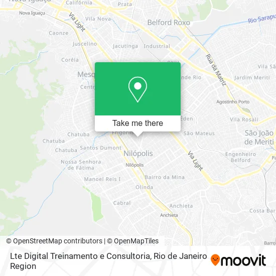 Lte Digital Treinamento e Consultoria map