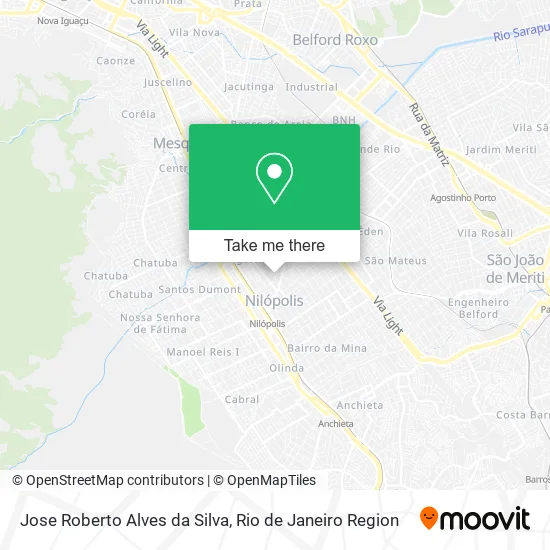 Jose Roberto Alves da Silva map