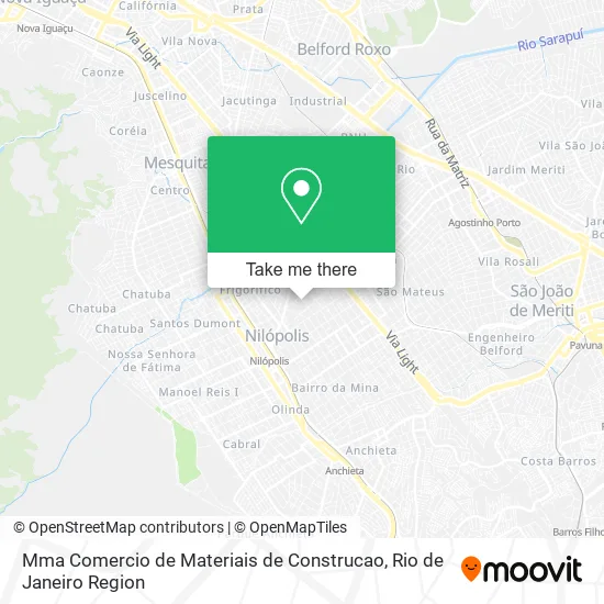 Mma Comercio de Materiais de Construcao map