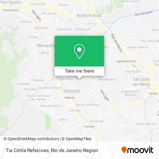 Tia Cintia Refeicoes map