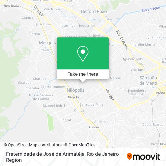 Fraternidade de José de Arimatéia map