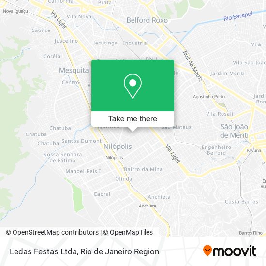 Ledas Festas Ltda map