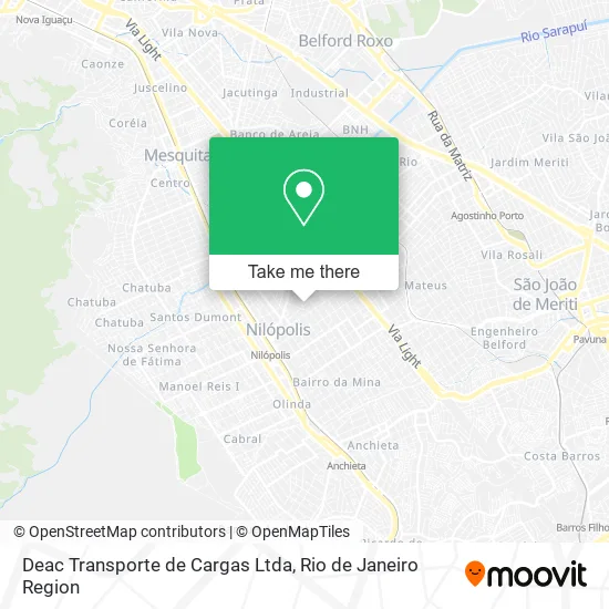 Deac Transporte de Cargas Ltda map
