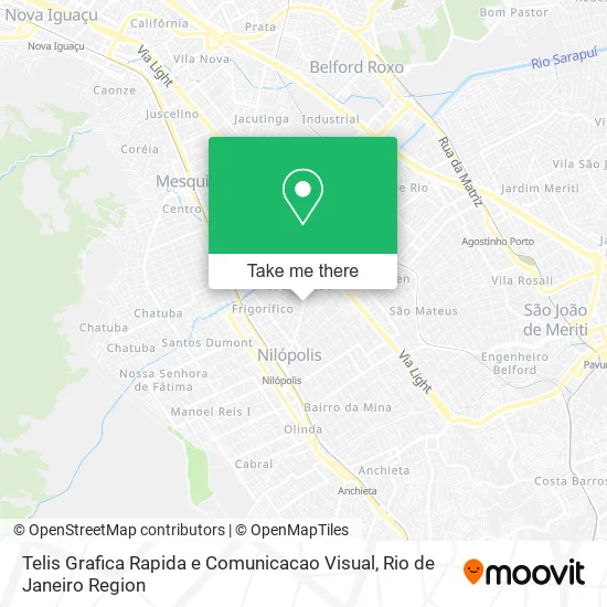 Telis Grafica Rapida e Comunicacao Visual map