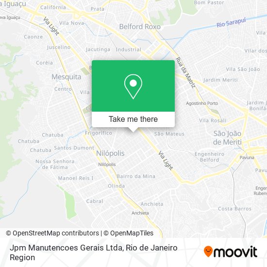 Jpm Manutencoes Gerais Ltda map