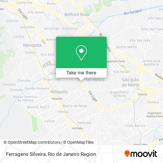 Ferragens Silveira map