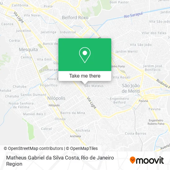 Matheus Gabriel da Silva Costa map