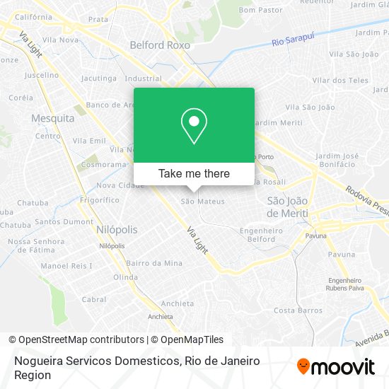 Mapa Nogueira Servicos Domesticos